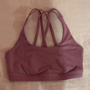 💗💗LULULEMON Strappy Back Sports Bra - Mauve small